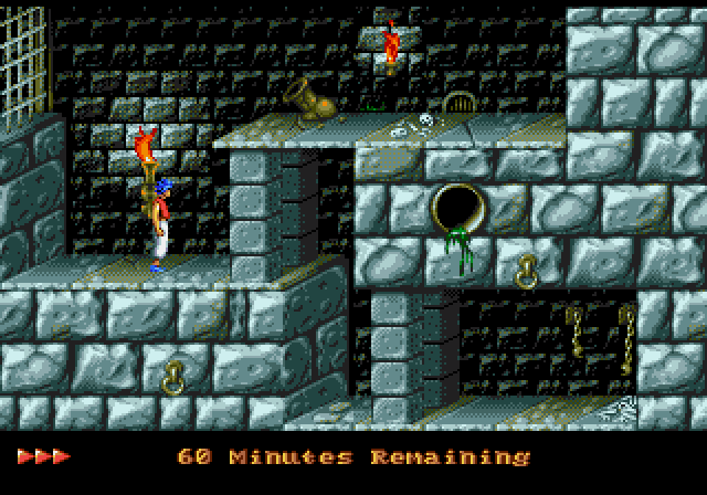 Prince of Persia - Megadrive game screenshot (1993) by Domark